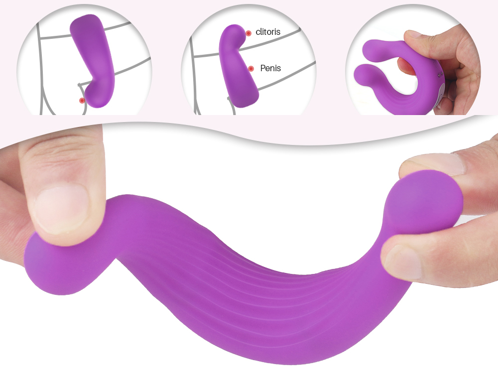 Stimulator Adonis, 9 Moduri Vibratii, Remote Control, Silicon, USB, Mov, Passion Labs, #3, Erotic24.ro