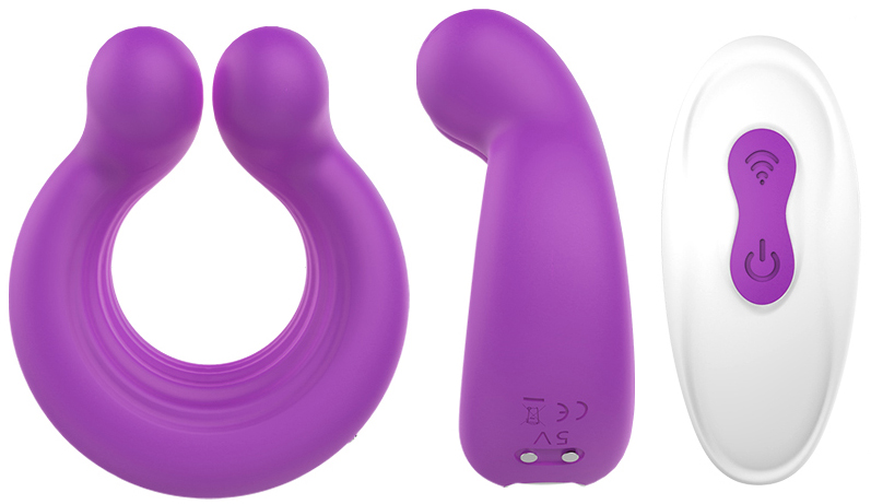 Stimulator Adonis, 9 Moduri Vibratii, Remote Control, Silicon, USB, Mov, Passion Labs, #7, Erotic24.ro