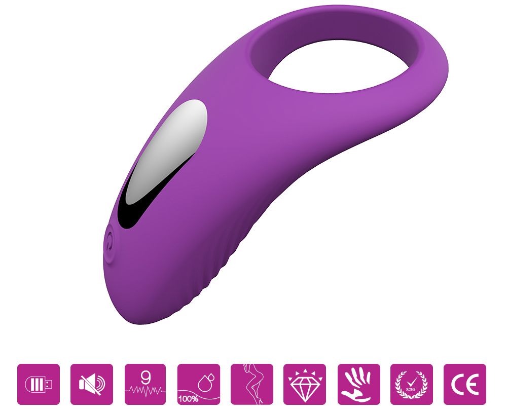 Inel Stimulator Himan Remote Control Silicon USB Mov Passion Labs, #3, Erotic24.ro