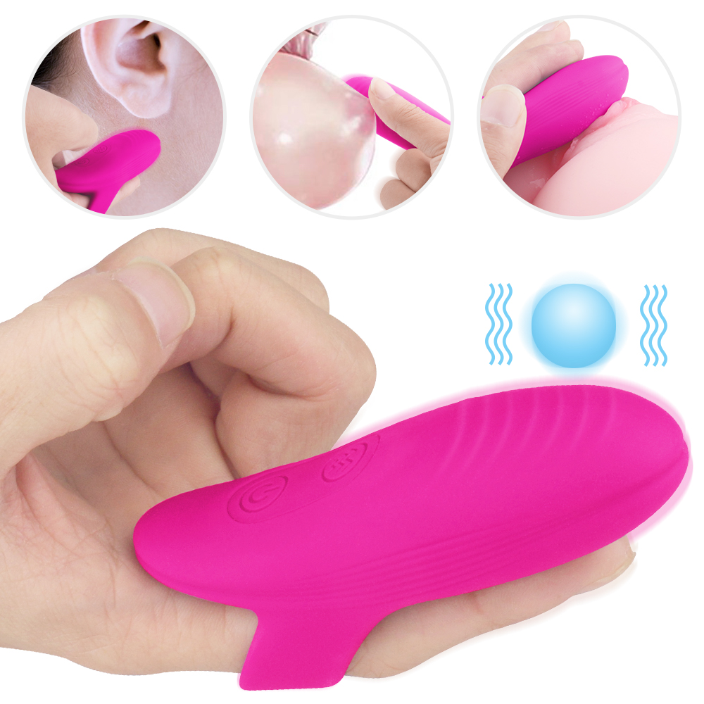 Vibrator pentru Deget Dory 9 Moduri Vibratii Silicon USB Roz Passion Labs, #5, Erotic24.ro