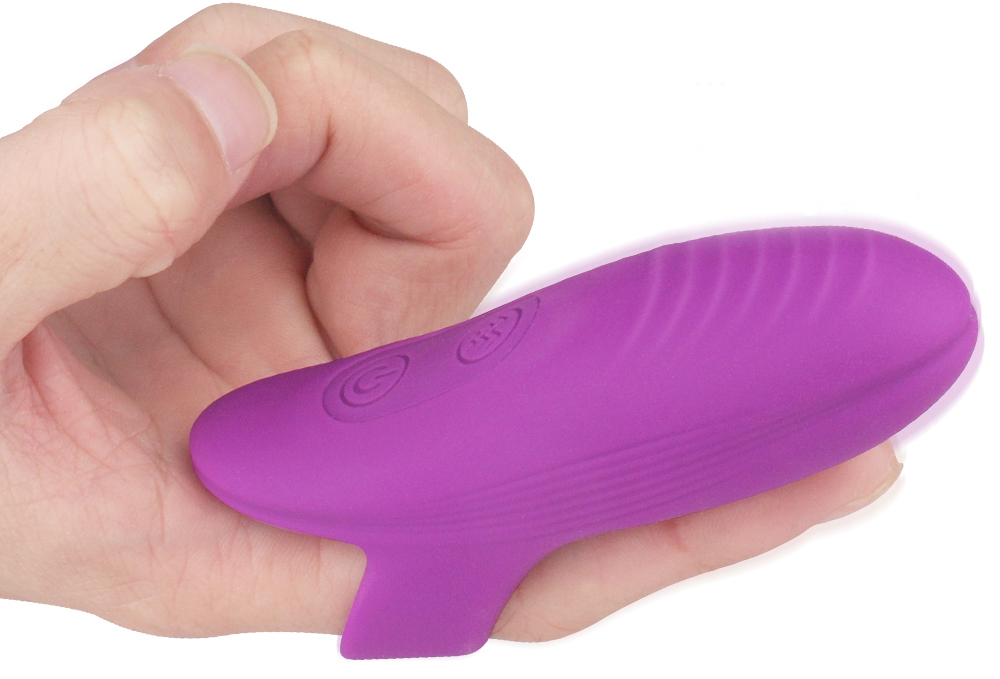 Vibrator pentru Deget Dory 9 Moduri Vibratii Silicon USB Mov Passion Labs, #4, Erotic24.ro