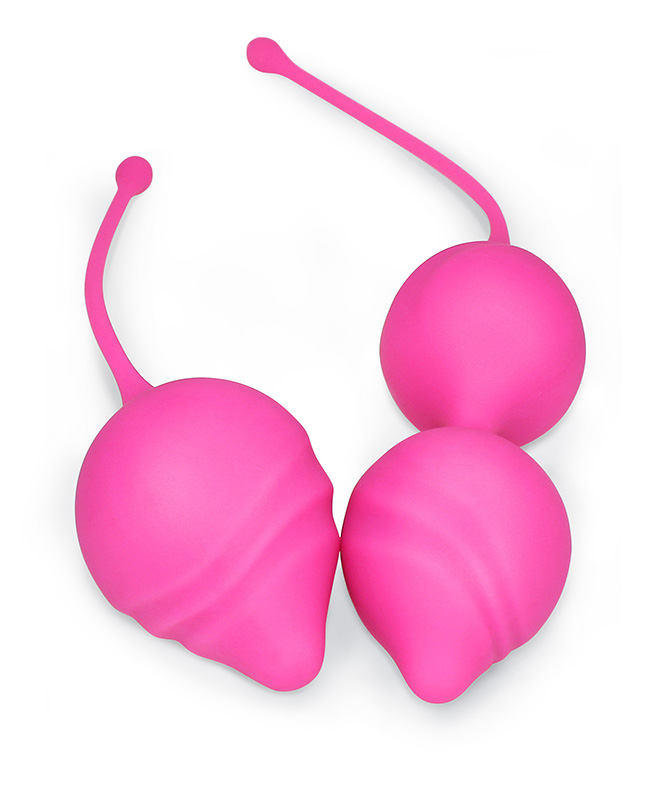 Set Bile exercitii Kegel Roz Mokko Toys, #7, Erotic24.ro