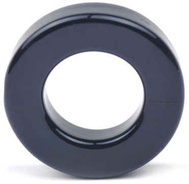 Inel Penis Smooth Stretchy Negru Passion Labs, Nr. 1, Erotic24.ro