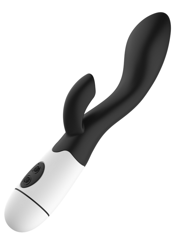Vibrator Rabbit Mary 20 cm 30 Moduri Vibratii USB Negru Guilty Toys, #2, Erotic24.ro