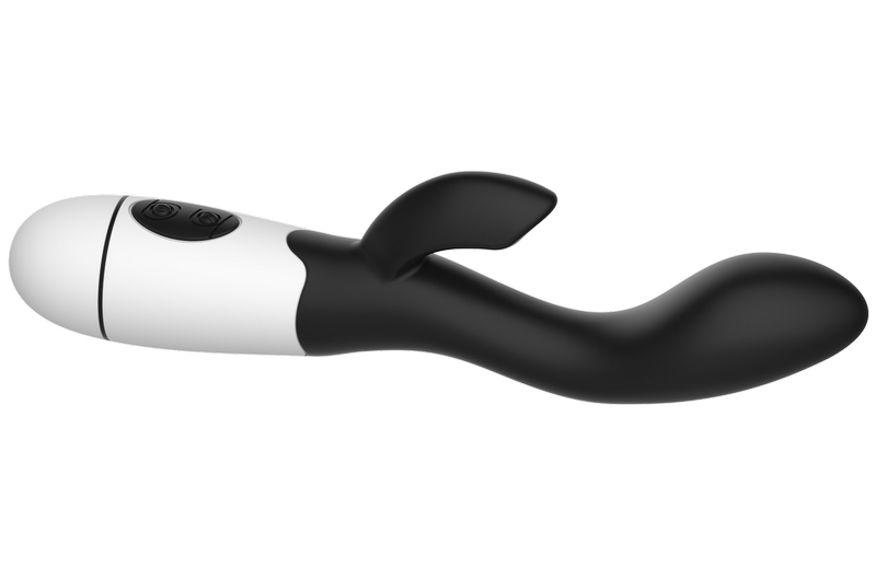 Vibrator Rabbit Mary 20 cm 30 Moduri Vibratii USB Negru Guilty Toys, #3, Erotic24.ro
