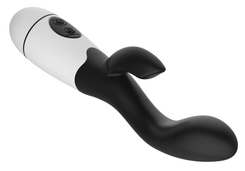 Vibrator Rabbit Mary 20 cm 30 Moduri Vibratii USB Negru Guilty Toys, #4, Erotic24.ro