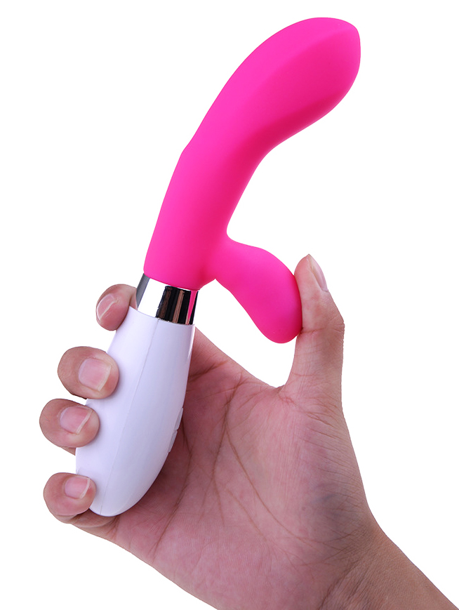 Vibrator Iepuras Madison 10 Moduri Vibratii Silicon Roz Inchis Passion Labs, Nr. 4, Erotic24.ro