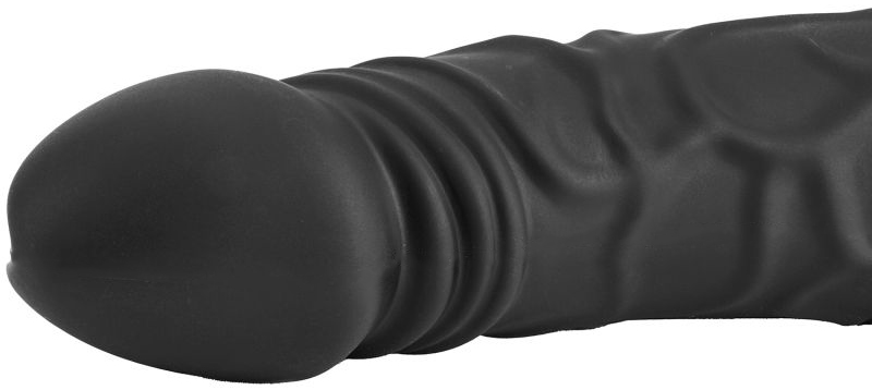 Vibrator Realist Karina Silicon Negru 19 cm Passion Labs, #2, Erotic24.ro