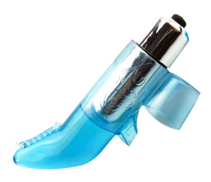 Vibrator Deget cu Cili Albastru Mokko Toys, #1, Erotic24.ro