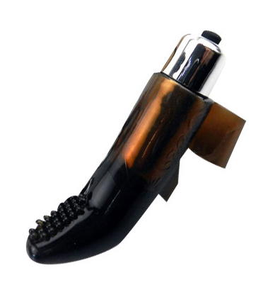 Vibrator Deget cu Cili Negru Mokko Toys, #1, Erotic24.ro