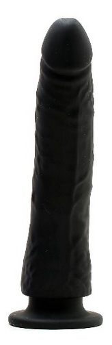 Dildo Realistic Silicon Cassidy Negru 22 cm Passion Labs, #2, Erotic24.ro