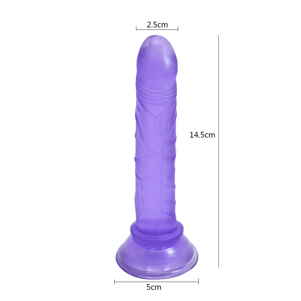 Dildo Mini Harley, Mov, 13 cm, Guilty Toys, #4, Erotic24.ro