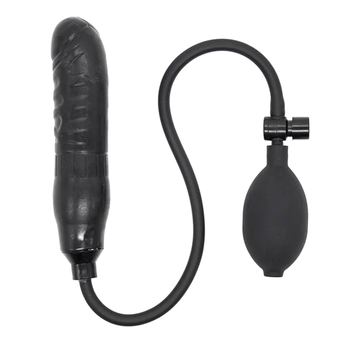 Dildo Gonflabil Negru Guilty Toys, Nr. 1, Erotic24.ro