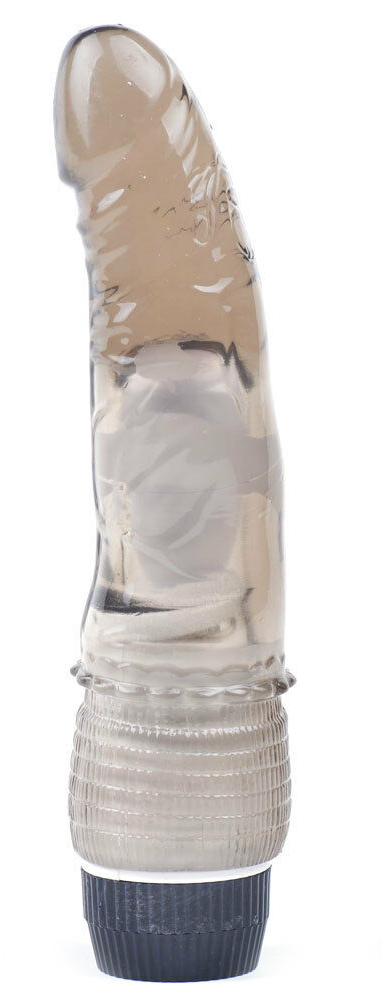 Vibrator Multispeed Natasha Transparent 19 cm Mokko Toys, #1, Erotic24.ro