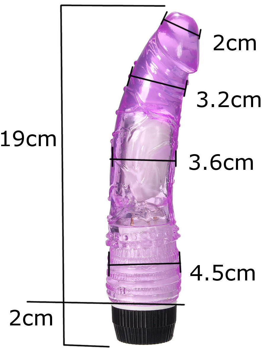 Vibrator Multispeed Natasha Mov 19 cm Mokko Toys, #1, Erotic24.ro