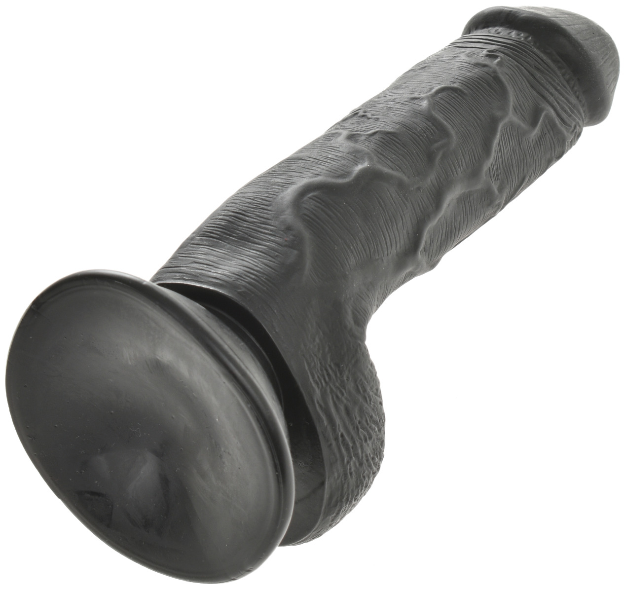 Dildo Realist Lukas Negru 22.5 cm Guilty Toys, Nr. 4, Erotic24.ro