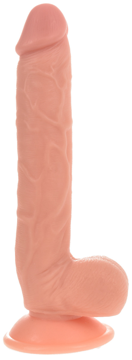 Dildo Realist Trevor cu Ventuza Natural 26 cm Guilty Toys, #1, Erotic24.ro