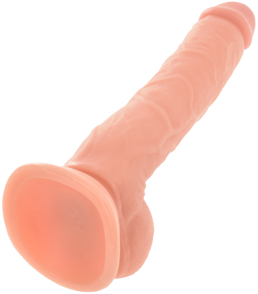 Dildo Realist Trevor cu Ventuza Natural 26 cm Guilty Toys, #4, Erotic24.ro