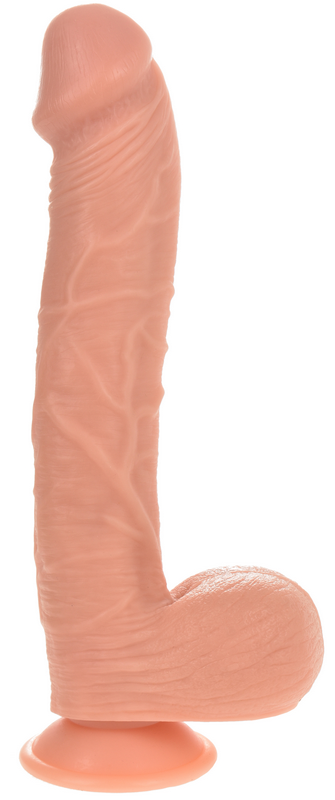 Dildo Realist Ramon cu Venutuza 34 cm Natural Mokko Toys, Nr. 1, Erotic24.ro