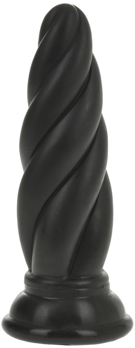 Dop Anal Spirala Elliot Negru 15 cm Passion Labs, #1, Erotic24.ro