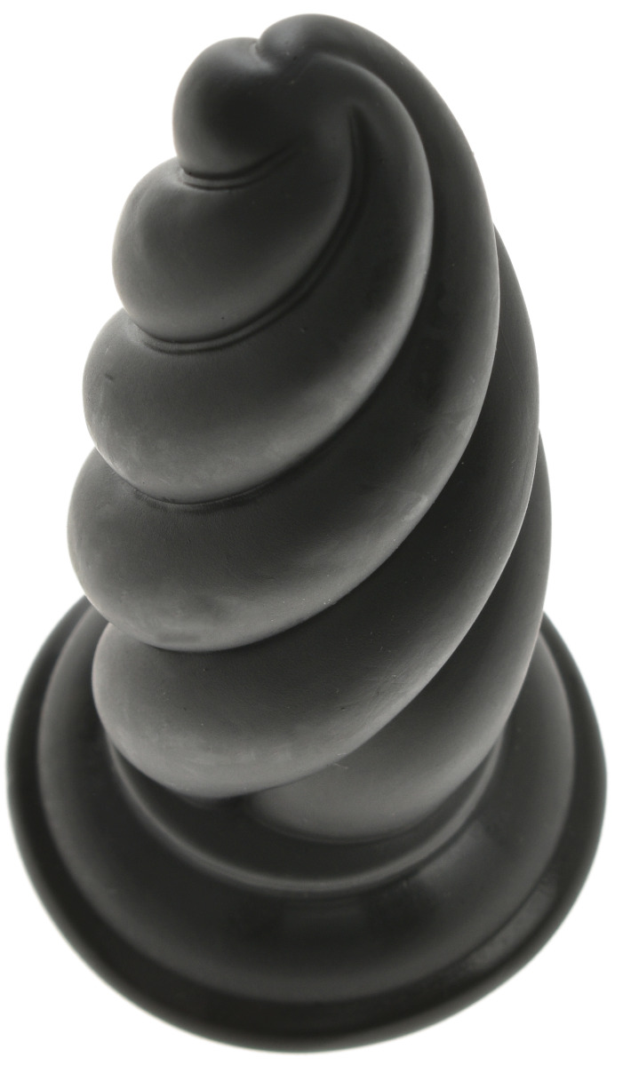 Dop Anal Spirala Elliot Negru 15 cm Passion Labs, #2, Erotic24.ro