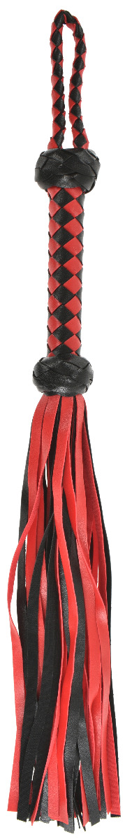 Bici cu Model Impletit Rosu/Negru , Nr. 1, Erotic24.ro