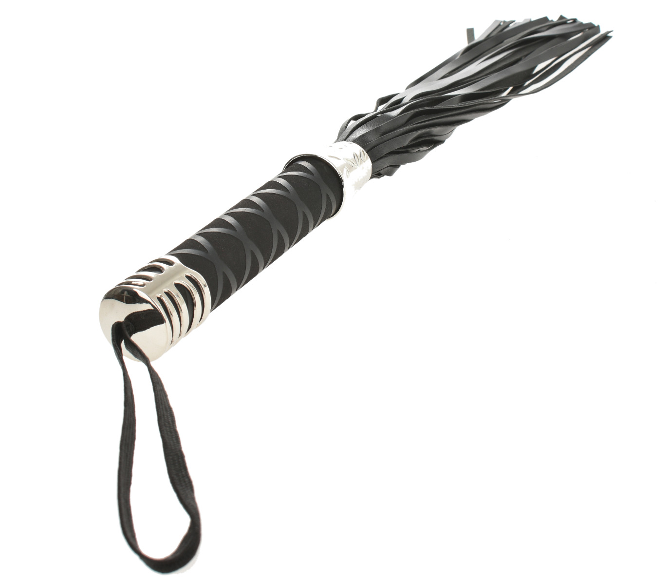 Bici Negru cu Accesorii Metalice Argintii, #2, Erotic24.ro