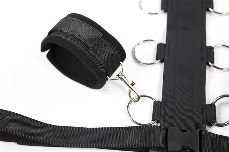 Set Bondage Catuse si Zgarda Negru Guilty Toys, #10, Erotic24.ro