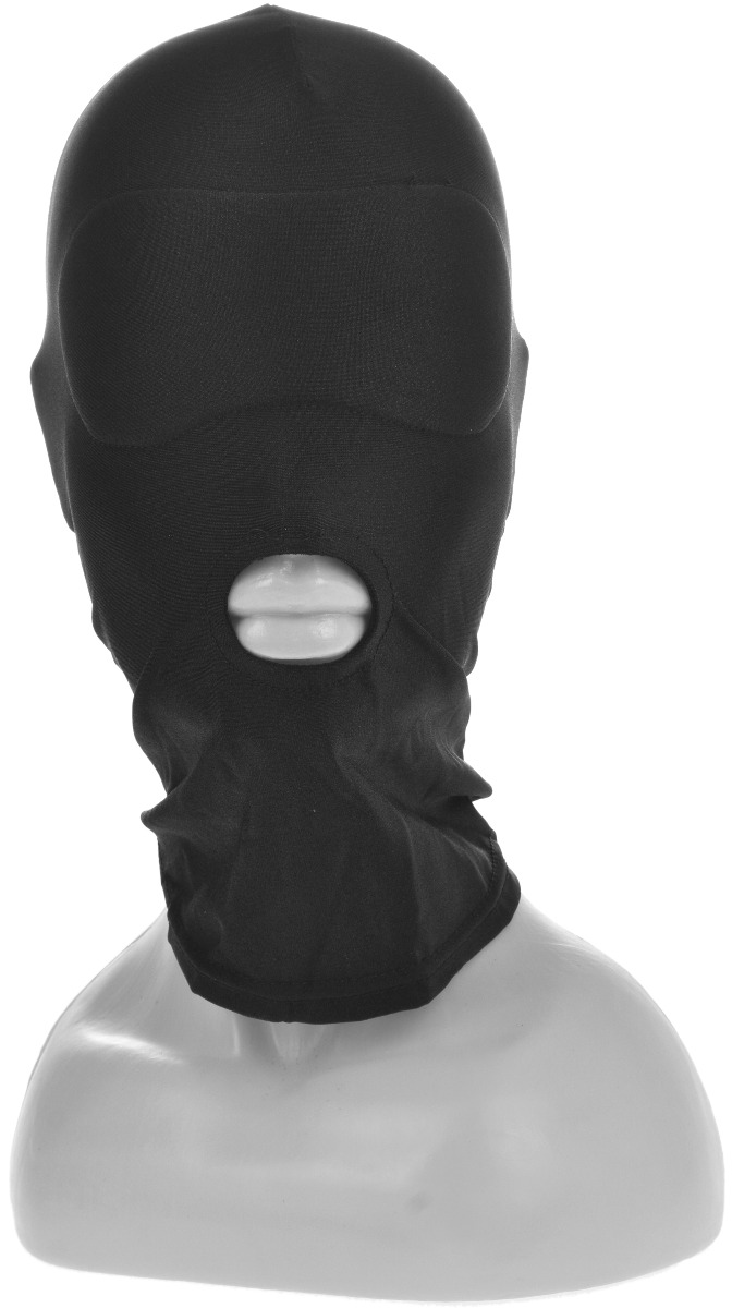 Masca 1-Hole, Negru, Passion Labs, #3, Erotic24.ro