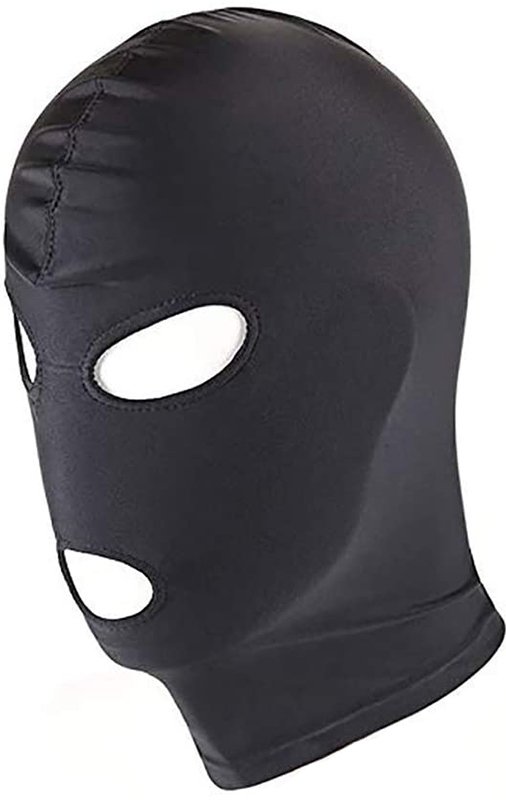 Masca 3-Hole, Negru, Passion Labs, #3, Erotic24.ro