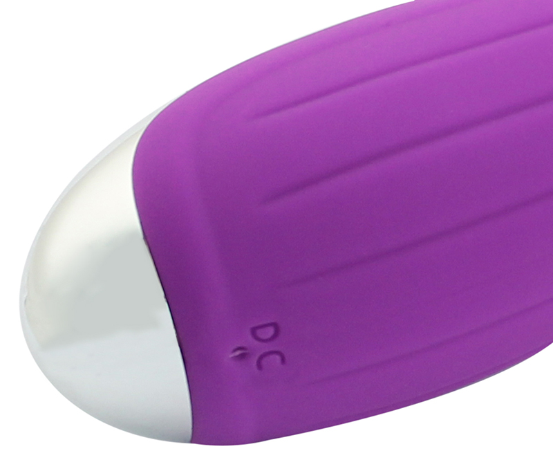 Vibrator Rabbit Levi Silicon USB 7 Moduri Mov 20 cm Passion Labs, #6, Erotic24.ro