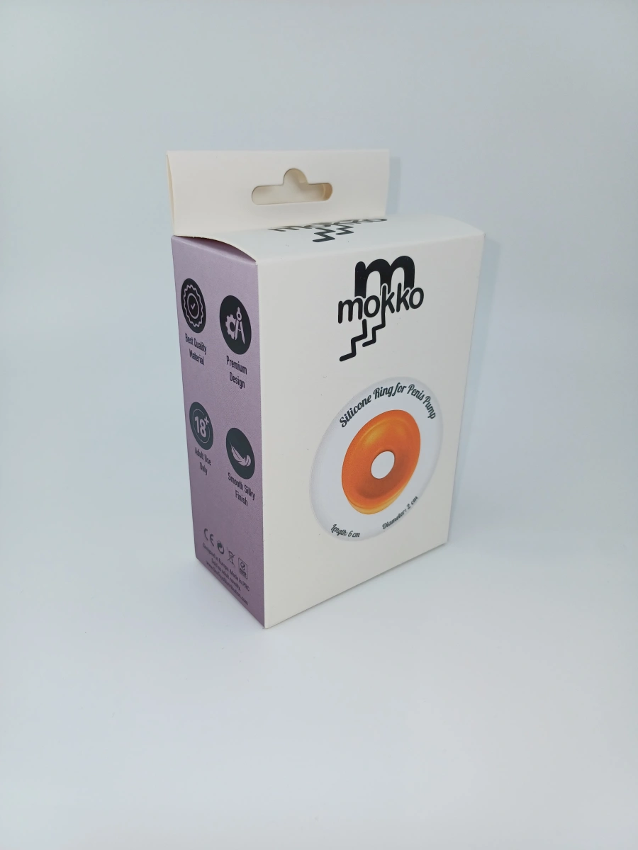 Manson Pompa Marire Penis Silicon Portocaliu Mokko Toys, #3, Erotic24.ro