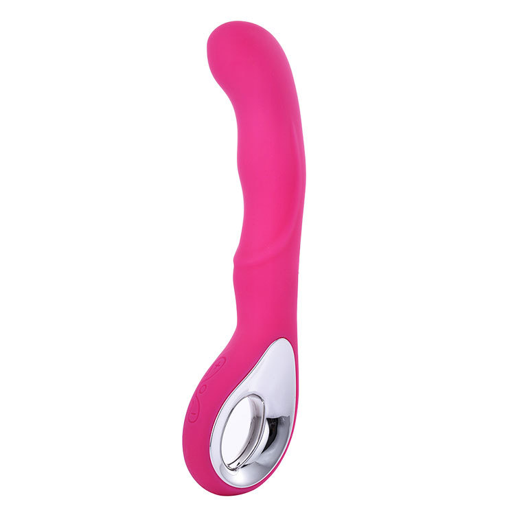 Vibrator Punctul G Jiemba 10 Moduri Vibratii Silicon USB Roz 20 cm Passion Labs, #1, Erotic24.ro