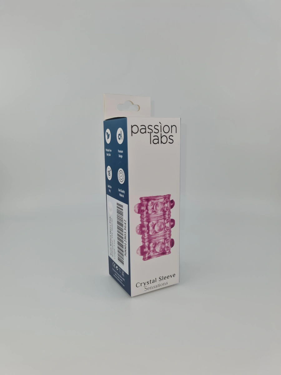 Manson Penis Crystal Sleeve Ribbed Roz Passion Labs, #2, Erotic24.ro