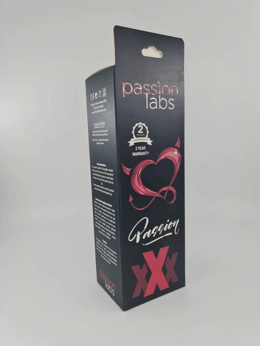 Vibrator Realist Jamie cu Telecomanda 12 Moduri Maro 21 cm Passion Labs, Nr. 2, Erotic24.ro