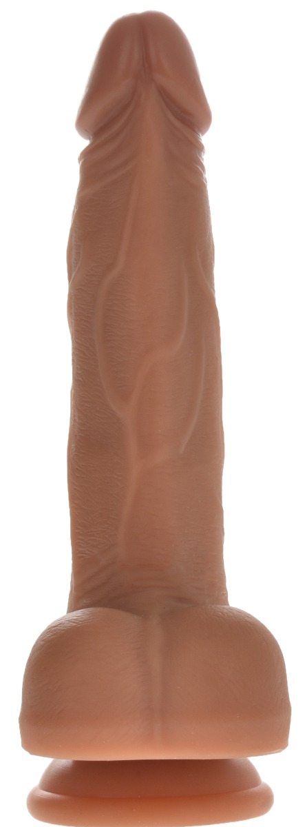 Vibrator Realist Master of Strong Rotating&Vibrating&Heating Silicon Strat Dublu Remote Control USB 22 cm Mokko Toys, #2, Erotic24.ro