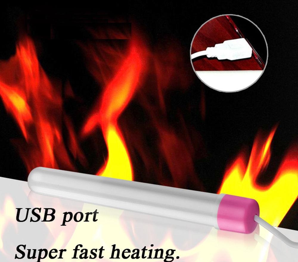 Bagheta cu Incalzire USB pentru Masturbatoare Realiste Mokko Toys, #5, Erotic24.ro