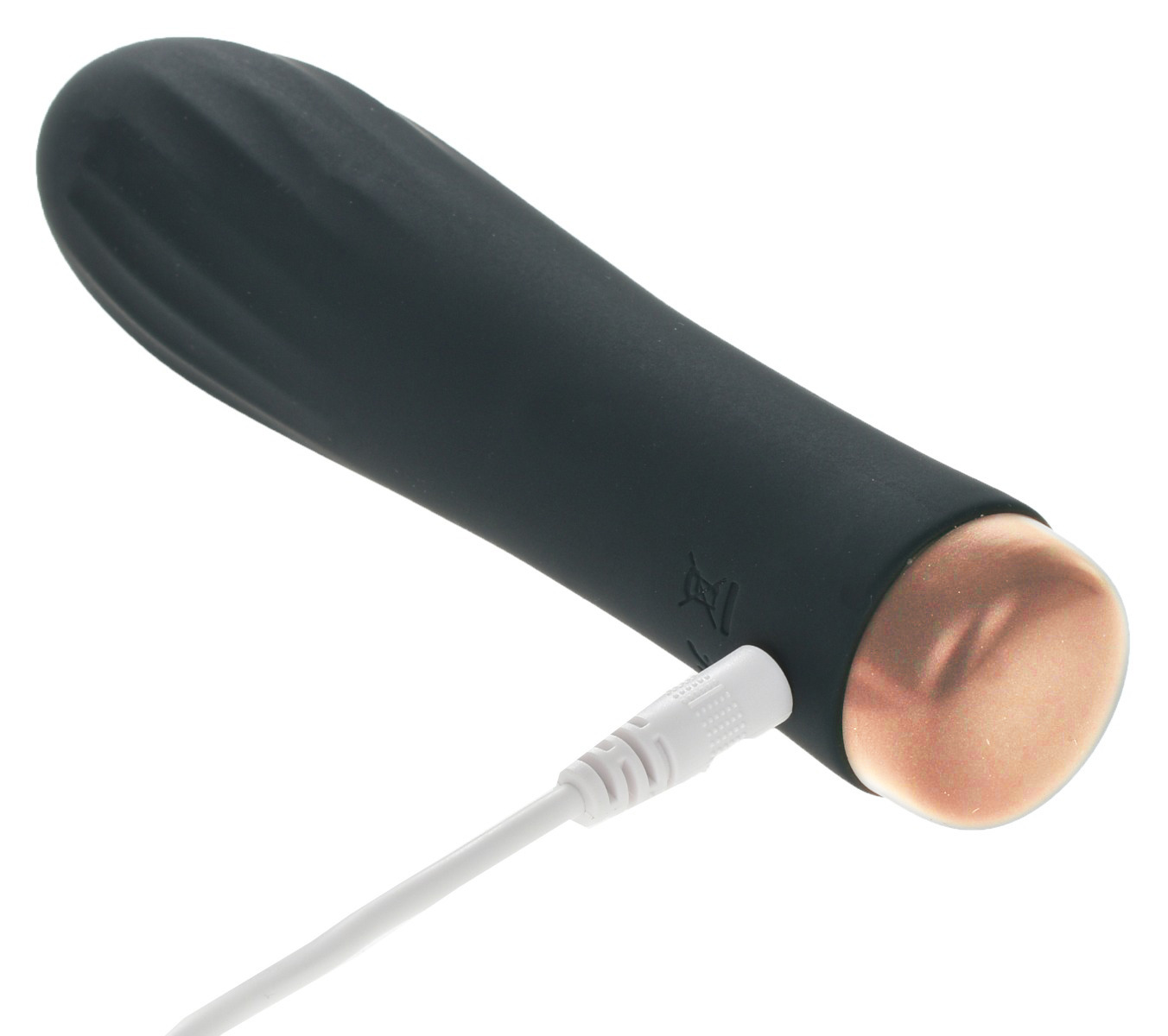 Vibrator Glory 10 Moduri Vibratii Puternice Silicon USB Albastru Inchis 13.5 cm Guilty Toys, #3, Erotic24.ro