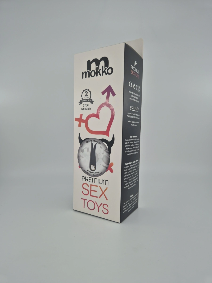 Stimulator Clitoridian Tulip Petals 10 Moduri Vibratii Puternice Silicon Albastru Inchis Mokko Toys, #6, Erotic24.ro