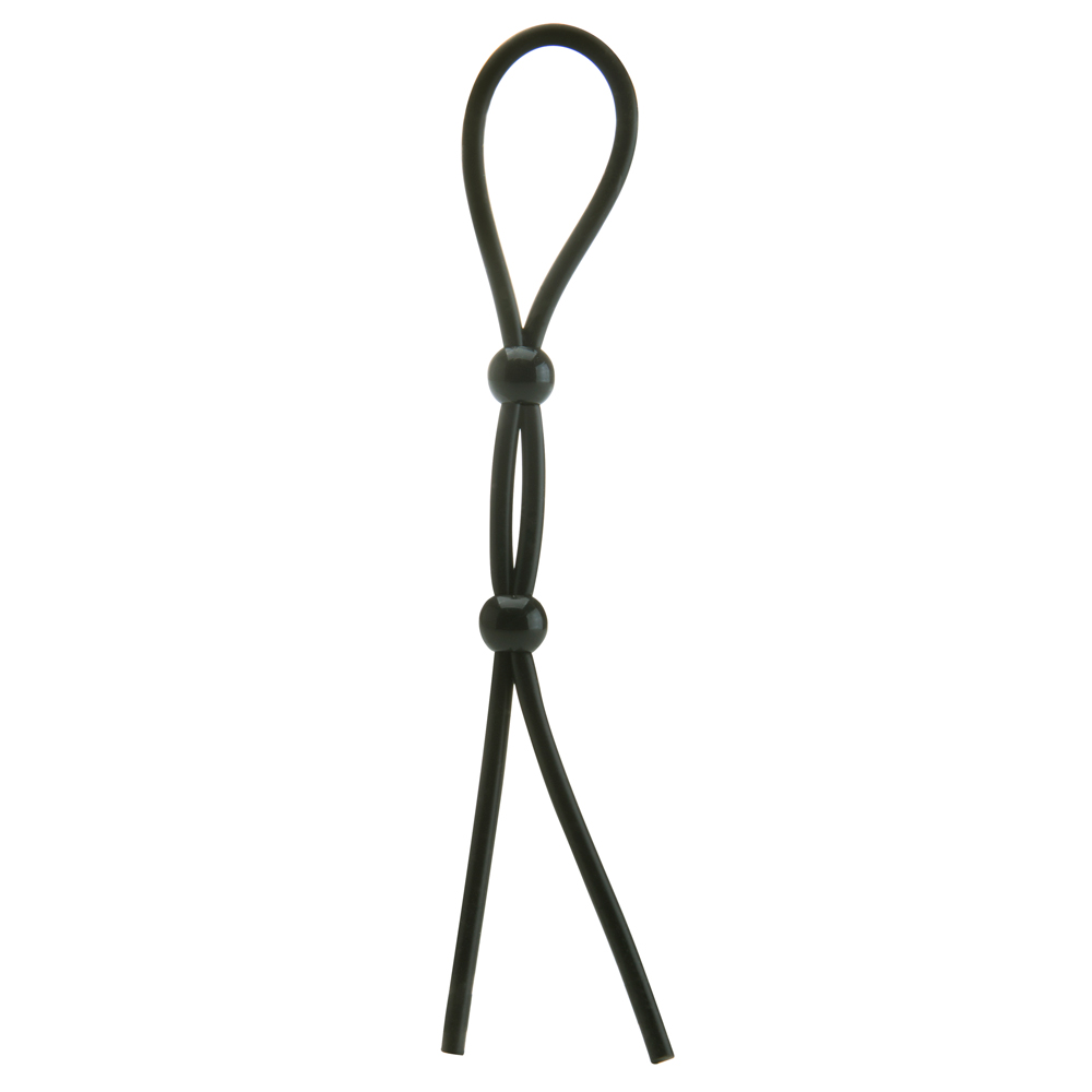 Inel de Penis Dublu Ajustabil Negru Guilty Toys, #1, Erotic24.ro