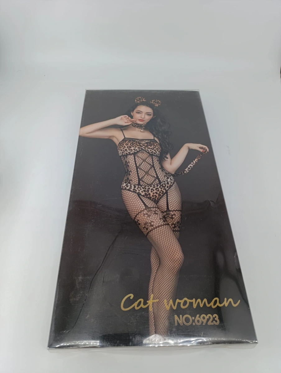 Costumatie Sexy Cat Woman Animal Print OS, #4, Erotic24.ro