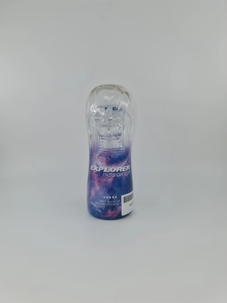Masturbator Explorer Passion Cup TPE Transparent, #5, Erotic24.ro