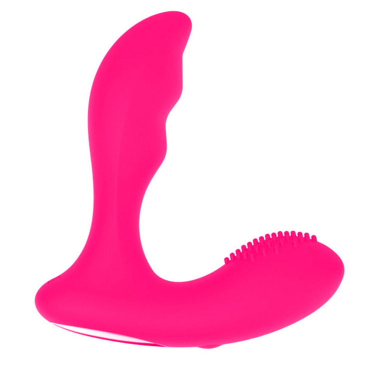 Stimulator Dublu Xavier 12 Moduri Vibratii Silicon USB Roz Guilty Toys, #1, Erotic24.ro