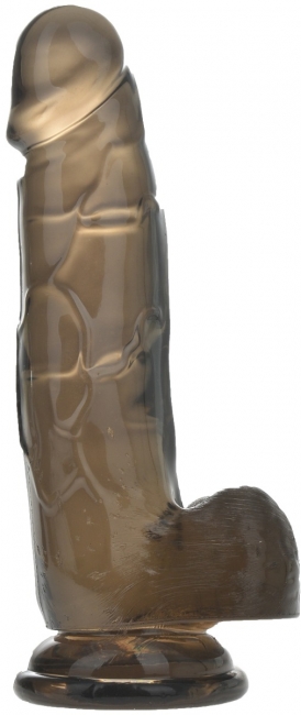 Dildo Realist Jessica Negru 16.5 cm Mokko Toys, Nr. 1, Erotic24.ro