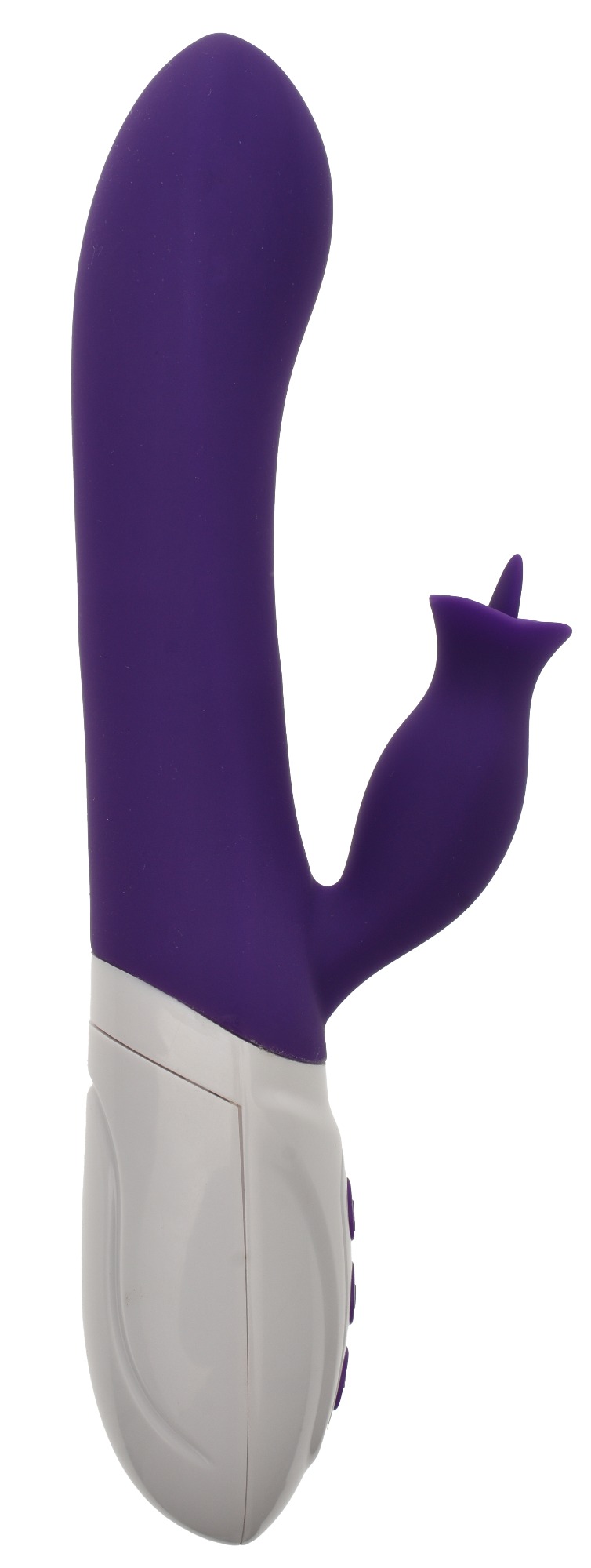 Vibrator Rabbit Tongy 30 Moduri Vibratii 3 Viteze Rotire Silicon USB Mov 22.5 cm Guilty Toys, #1, Erotic24.ro