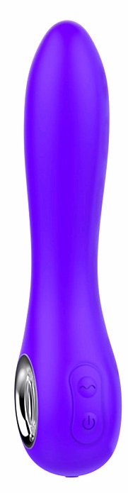 Vibrator Thalia 7 Moduri Vibratii Silicon USB Mov 19.5 cm Mokko Toys, Nr. 1, Erotic24.ro