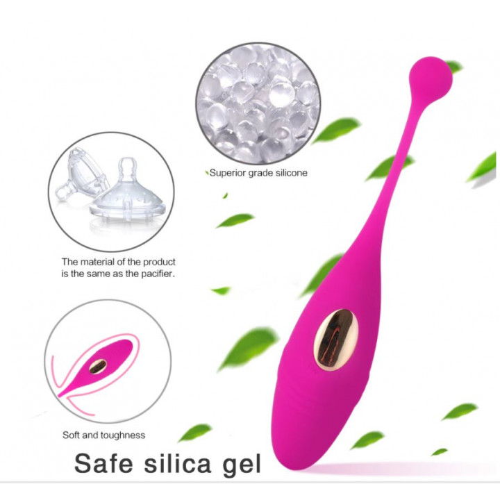 Ou Vibrator Emani Bluetooth Control 10 Moduri Silicon Roz Free App Passion Labs, #2, Erotic24.ro