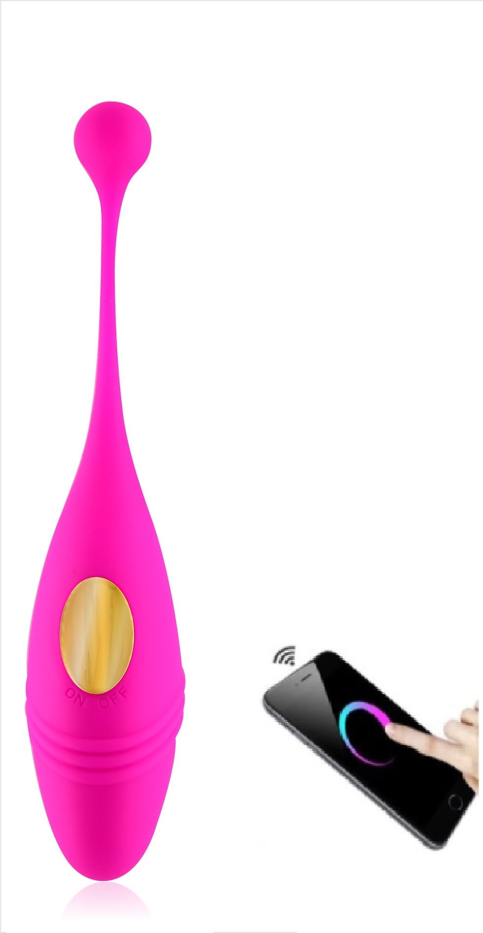 Ou Vibrator Emani Bluetooth Control 10 Moduri Silicon Roz Free App Passion Labs, #1, Erotic24.ro