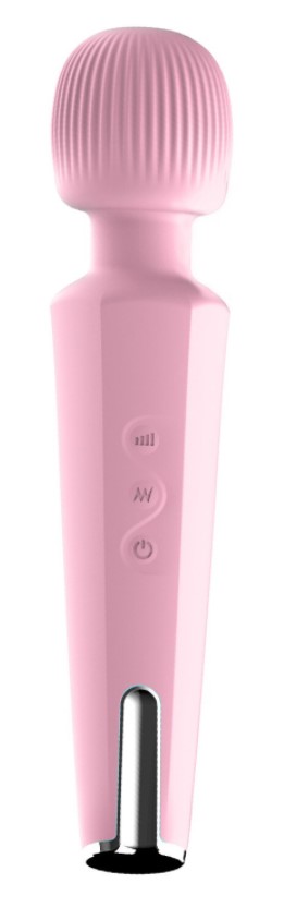 Vibrator Wand Clarice 20 Moduri+8 Intensitati Viteza Silicon USB Roz Guilty Toys, #2, Erotic24.ro