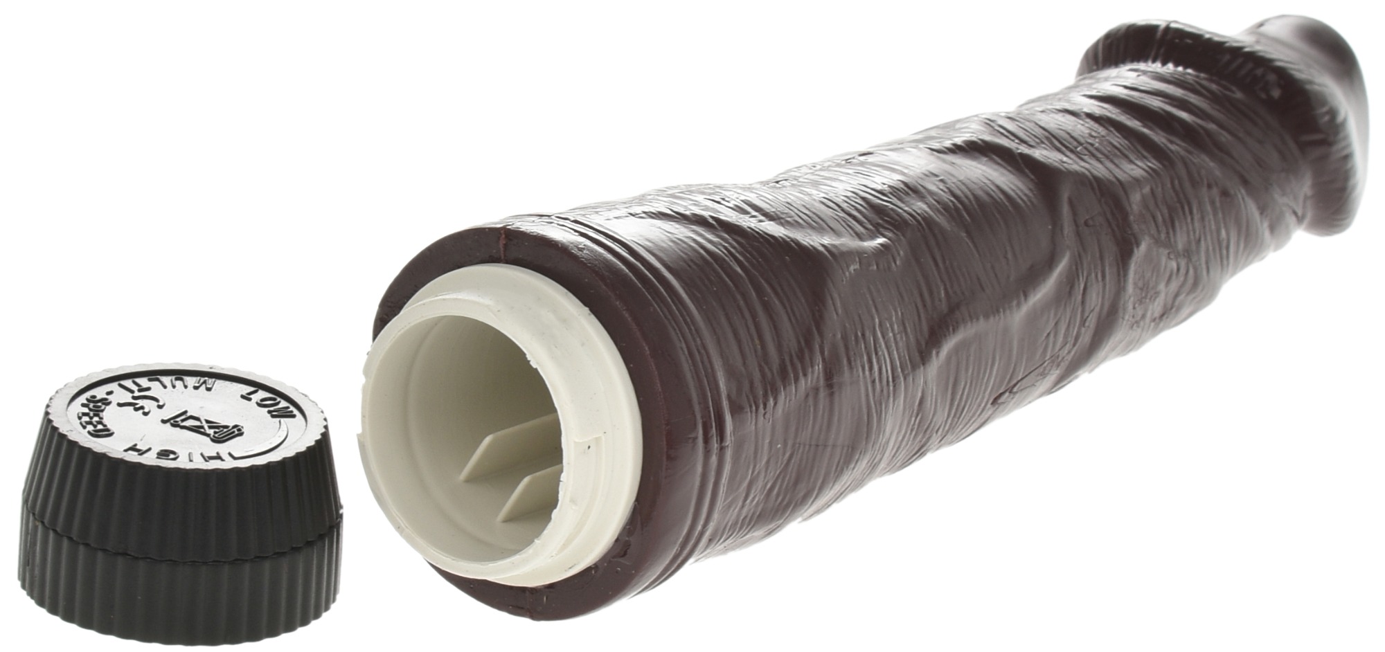 Vibrator Realist Tempty Multispeed Maro 22 cm Guilty Toys, Nr. 3, Erotic24.ro